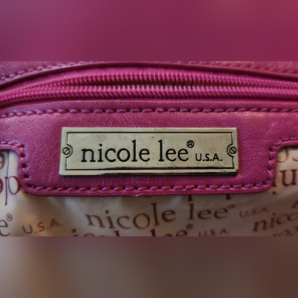 Nicole Lee Black Flower MultiColor Butterfly Shoulder Bag - Picture 7 of 16